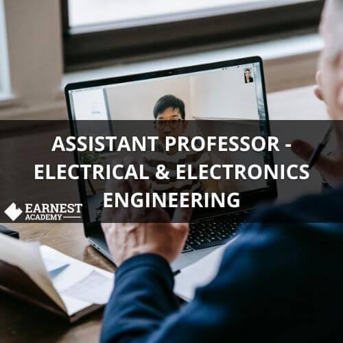 ASSISTANT PROFESSOR - ELECTRICAL & ELECTRONICS ENGINEERING