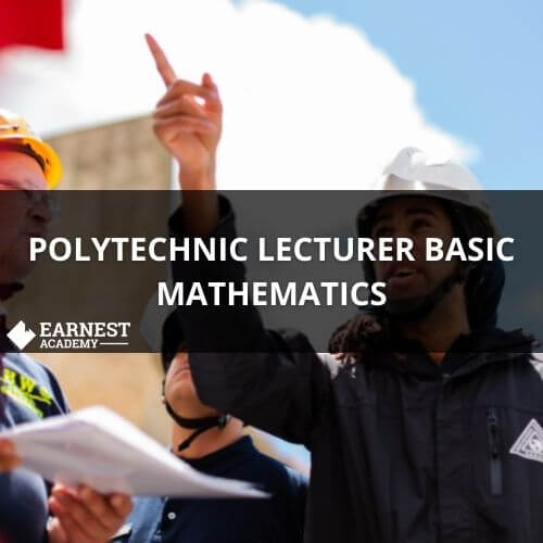 POLYTECHNIC LECTURER BASIC MATHEMATICS