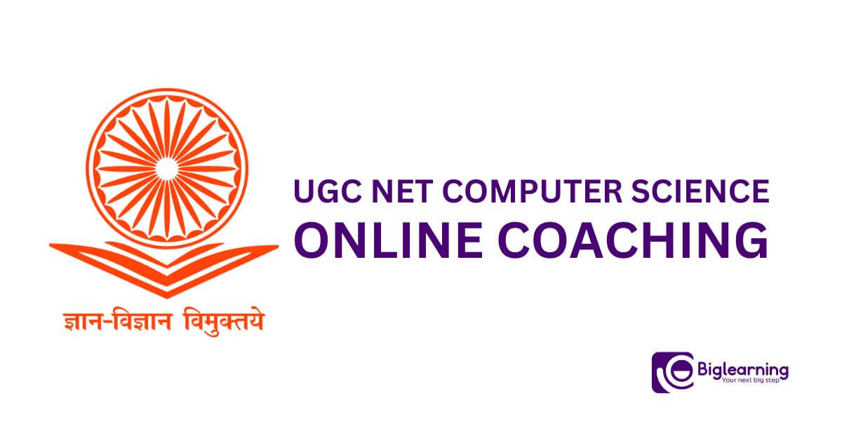 Ugc net computer science online coaching